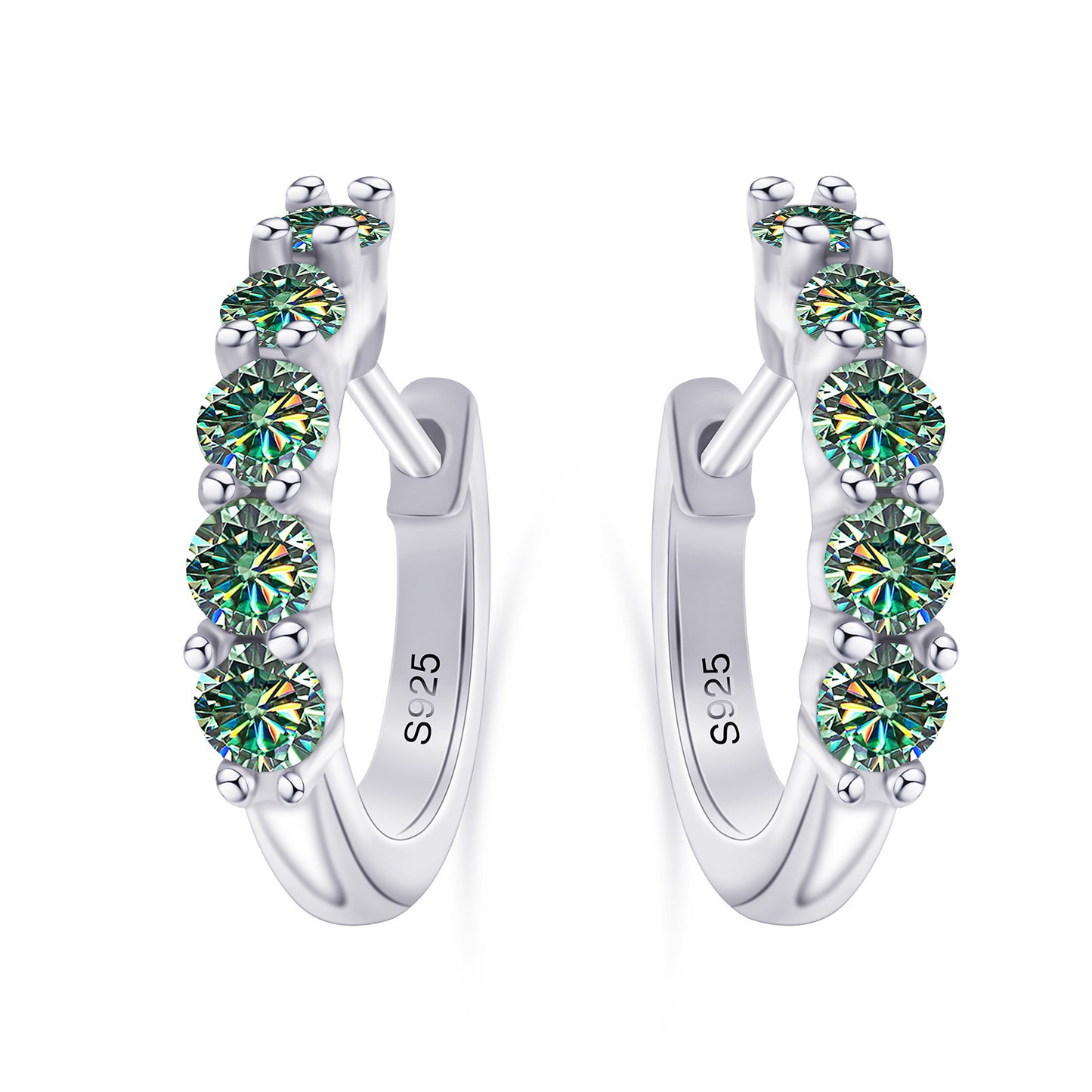 Moissanite Stud Earrings