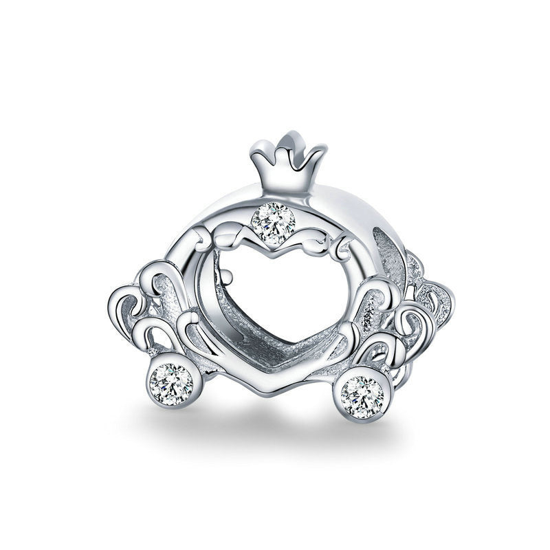 Heart Carriage Charm