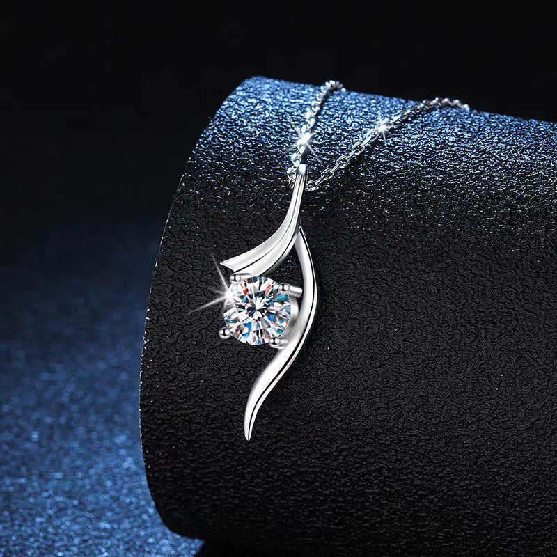 Elegant Moissanite Necklace