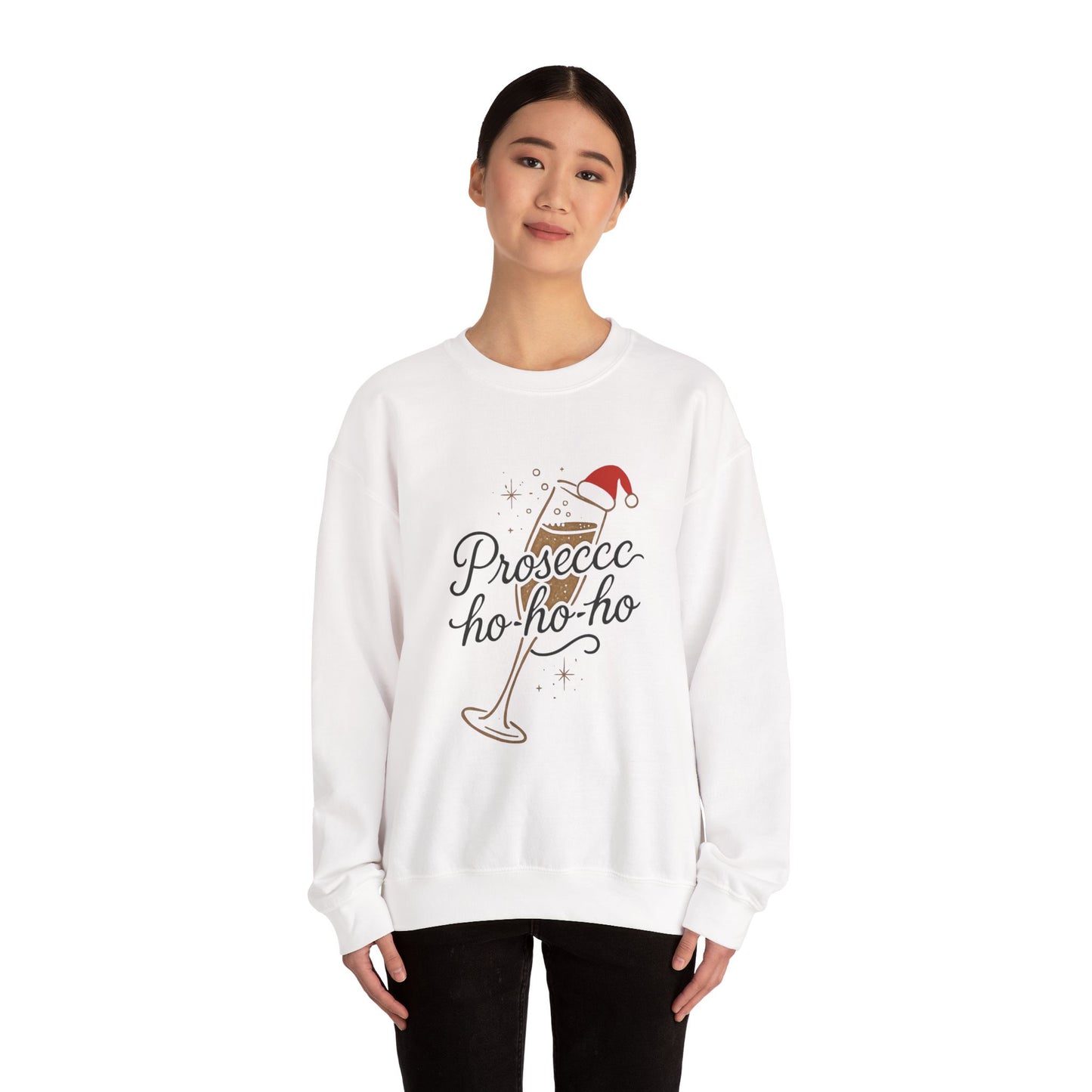 Women’s Festive Prosecco Crewneck Sweatshirt