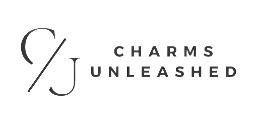 Silver Charms and Bracelets .Charms Unleashed logo