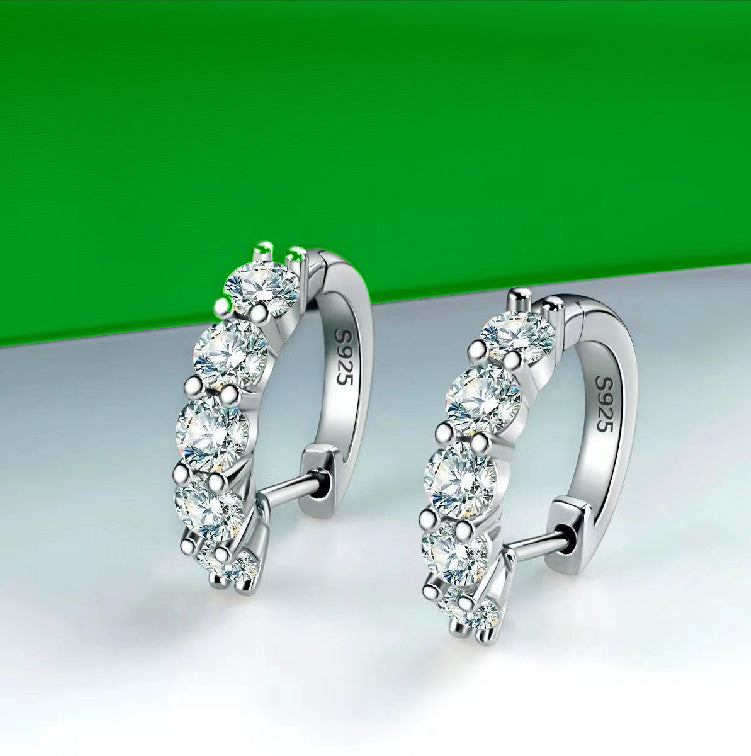 Moissanite Stud Earrings