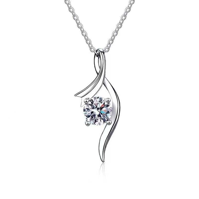 Elegant Moissanite Necklace
