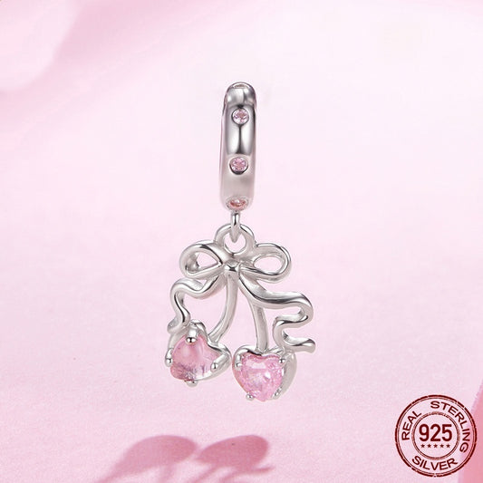 Pink Cherry Charm
