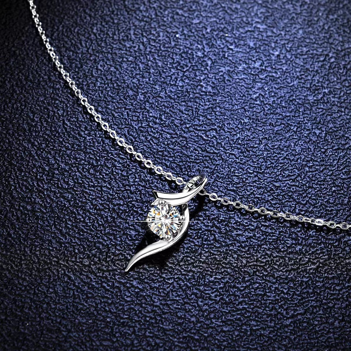 Elegant Moissanite Necklace