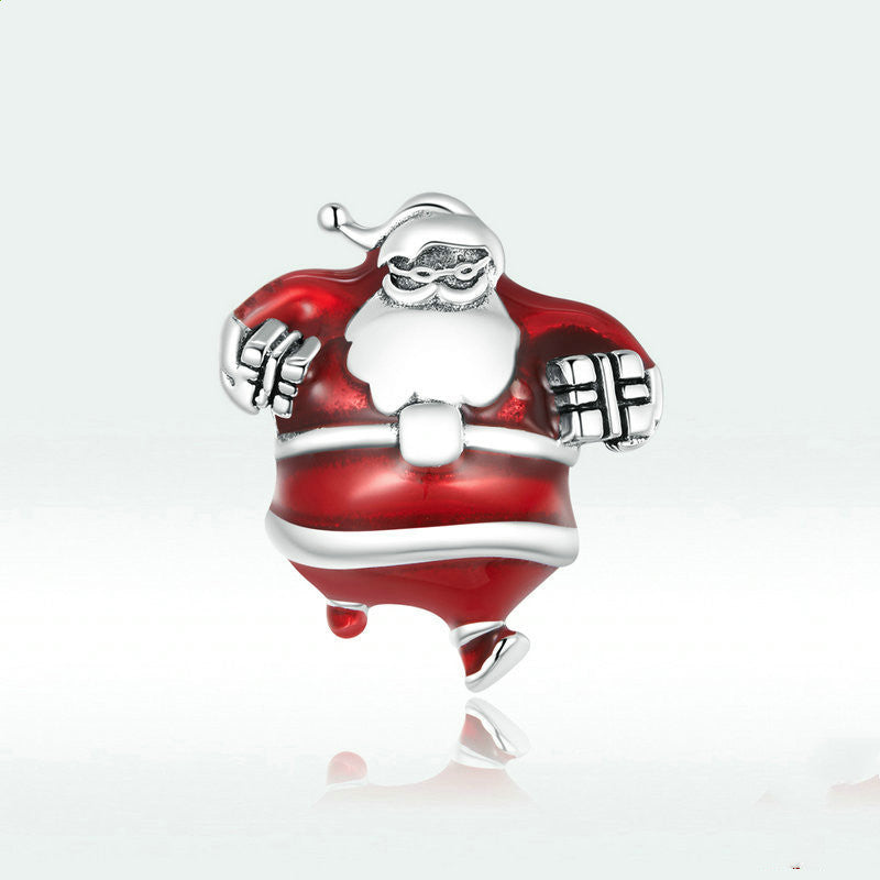 Jolly Santa charm, perfect for holiday cheer