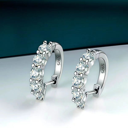 Moissanite Stud Earrings
