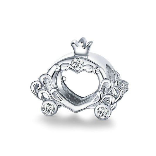Heart Carriage Charm