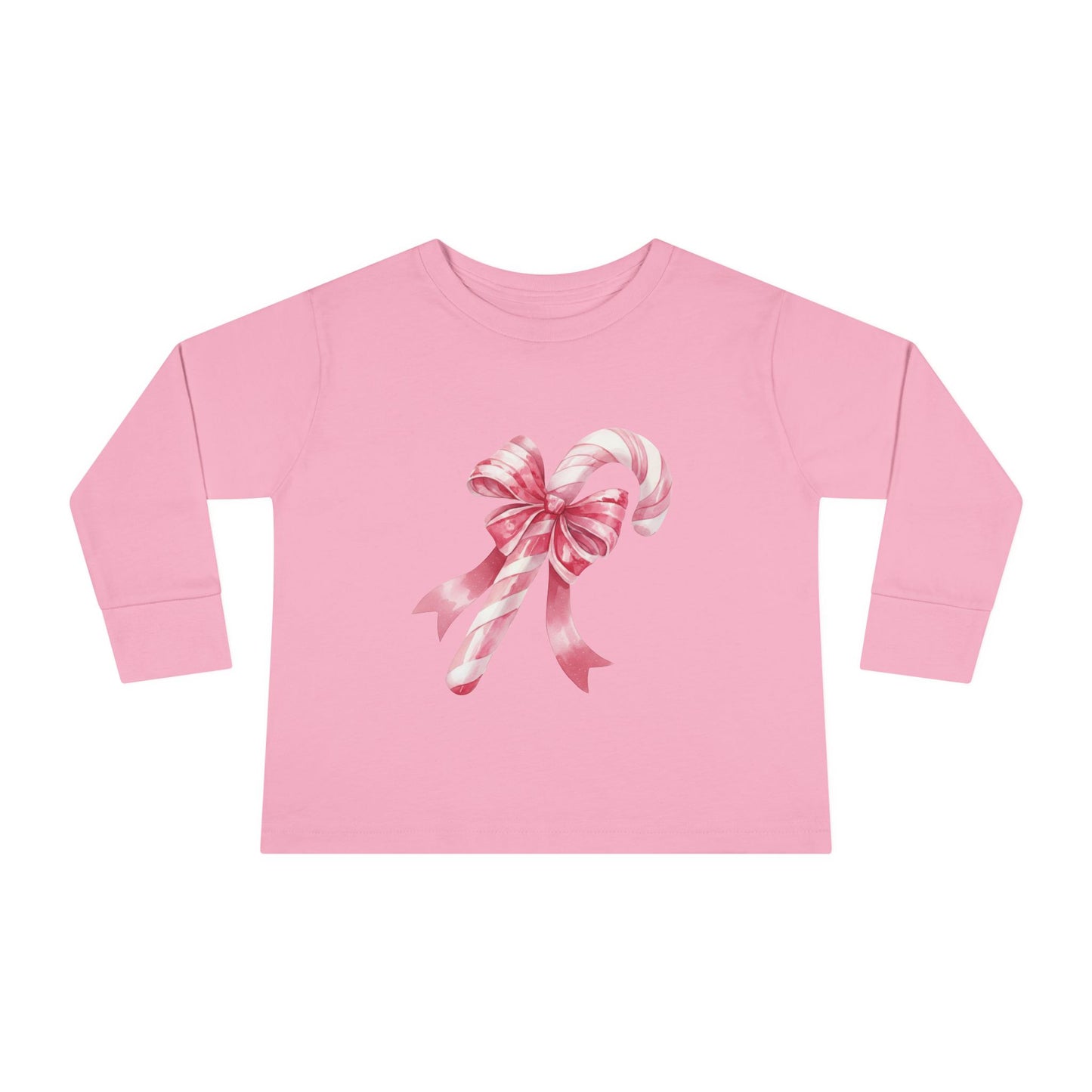 Toddler Clothing Candy Cane Long Sleeve Tee