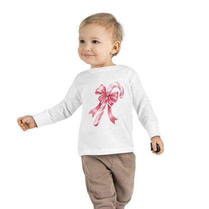 Toddler Clothing Candy Cane Long Sleeve Tee