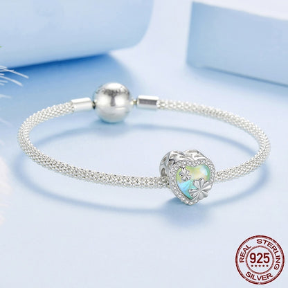 Crystal Clover Charm