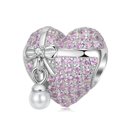 Pink Bow Charm