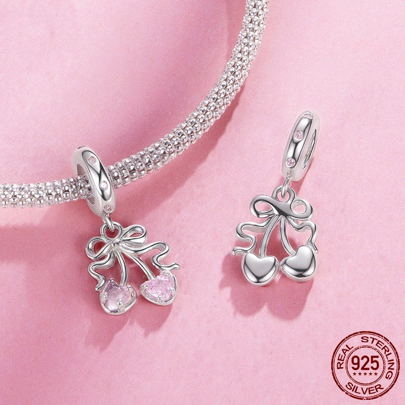 Pink Cherry Charm