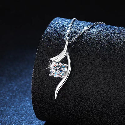 Elegant Moissanite Necklace