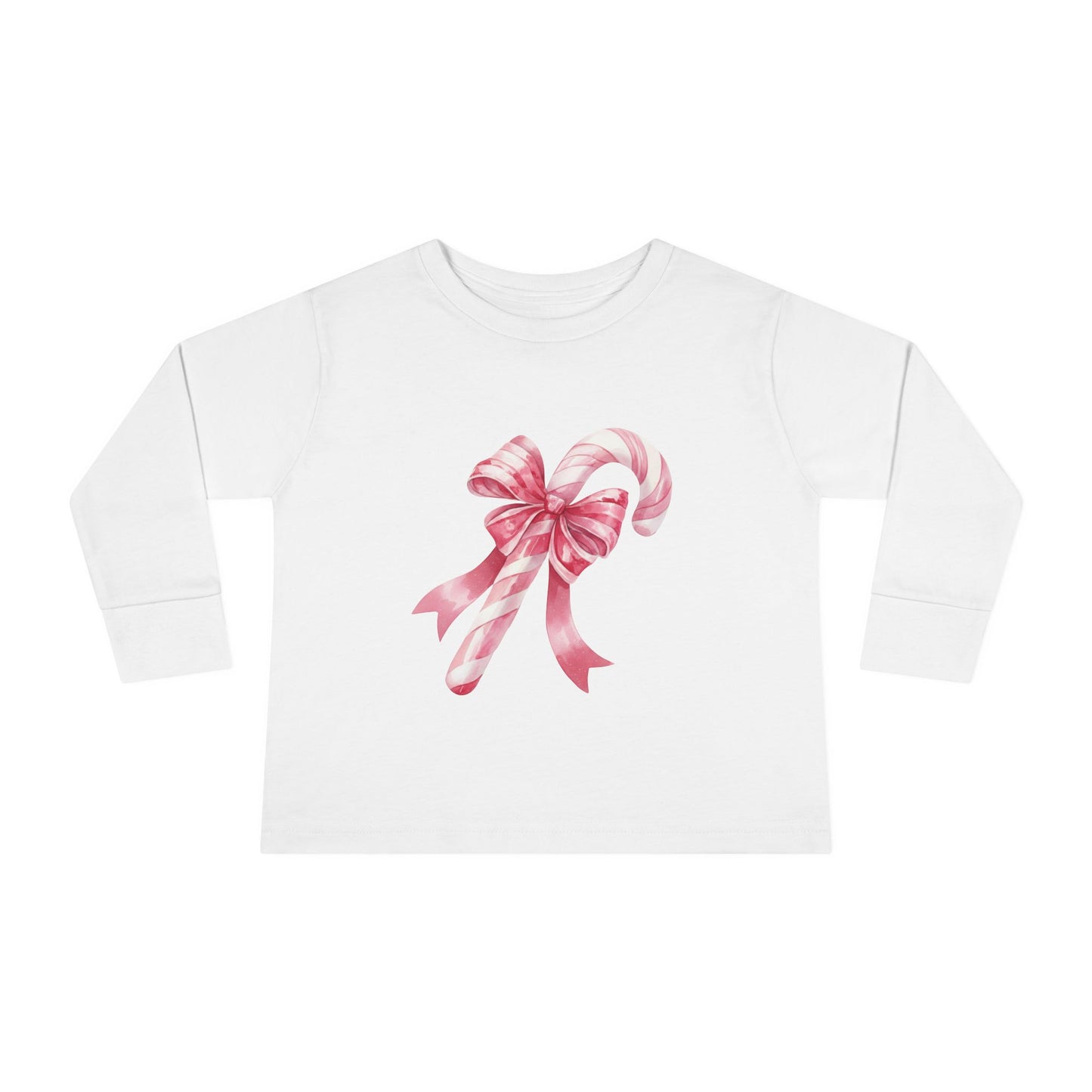 Toddler Clothing Candy Cane Long Sleeve Tee