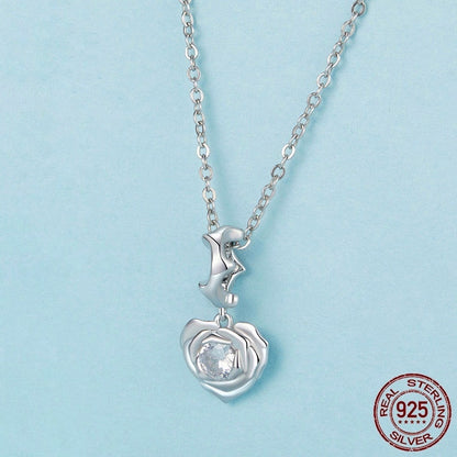 Rose Heart Charm