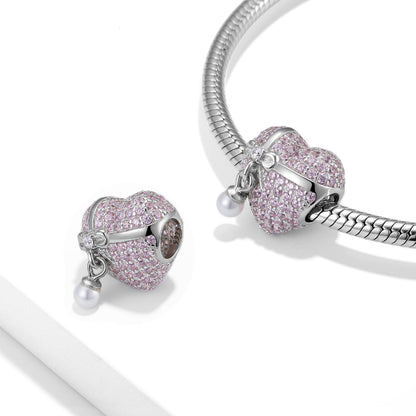 Pink Bow Charm