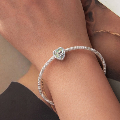 Crystal Clover Charm