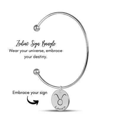 Personalised Zodiac Bangle