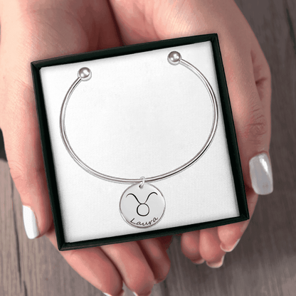 Personalised Zodiac Bangle