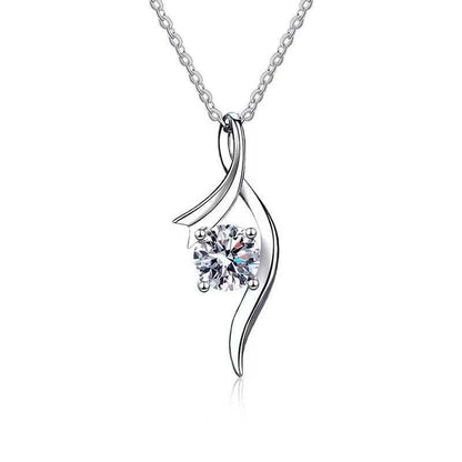Elegant Moissanite Necklace
