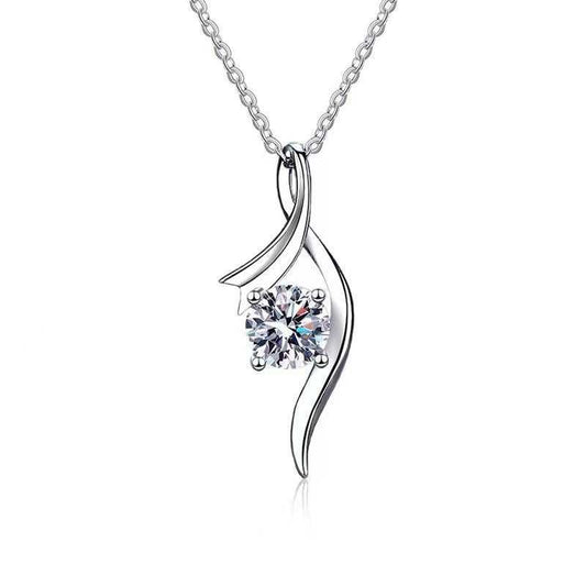 Elegant Moissanite Necklace