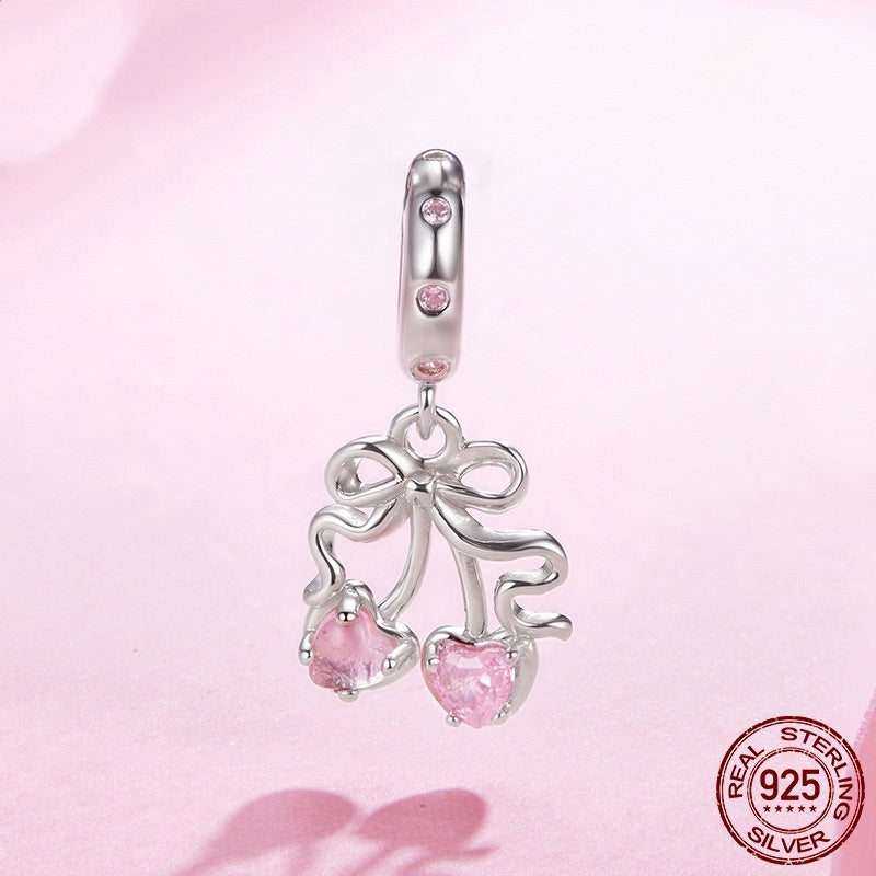 Pink Cherry Charm