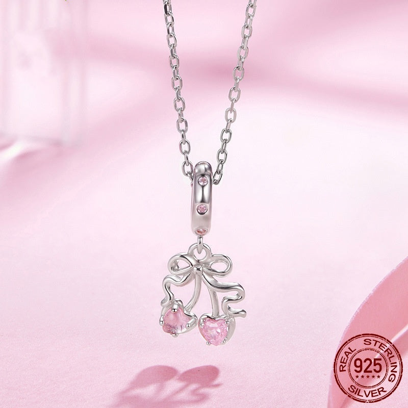 Pink Cherry Charm