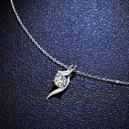 Elegant Moissanite Necklace