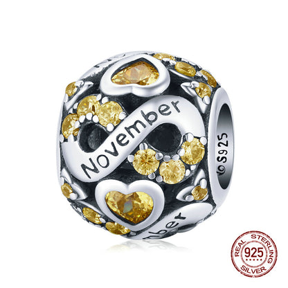 Birth Month Charm