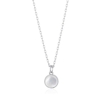 Mother of Pearl Necklace with Quote Card